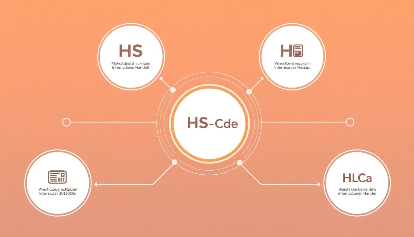 Visualisierung des HS Codes, der die Klassifikation von Handelswaren vereinfacht und standardisiert.