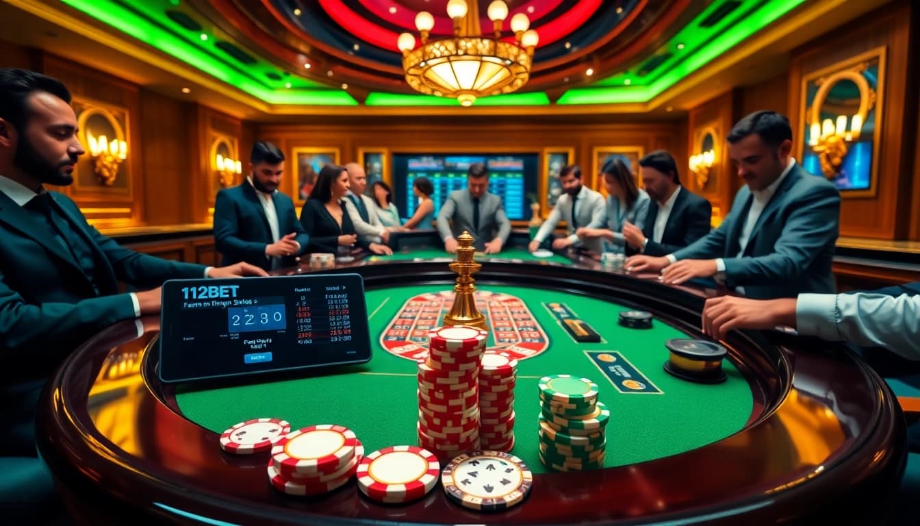 Experience the excitement of placing bets at link 12bet with vibrant casino visuals.