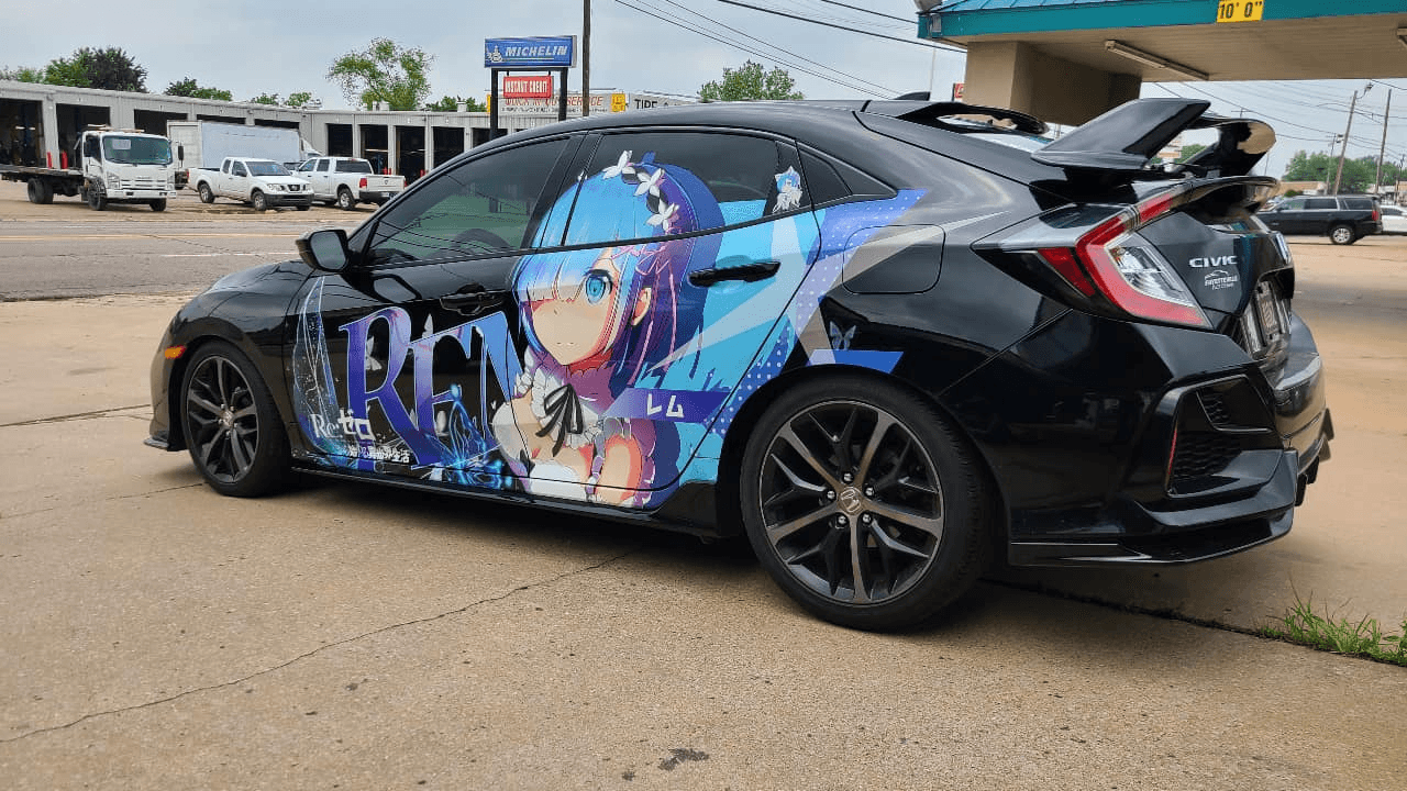 Auch Zweiräder lieben Design – Ihre Anime Motorrad Folierung wartet!