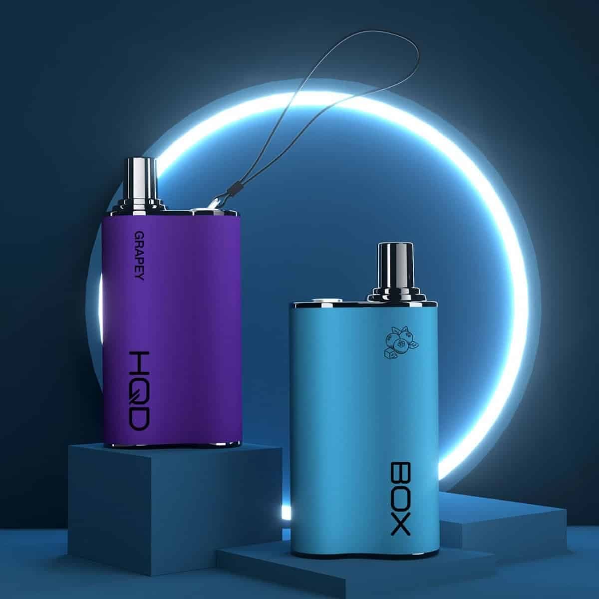 Mit HQD Pods Nikotin und Aroma in praktischer Form genießen