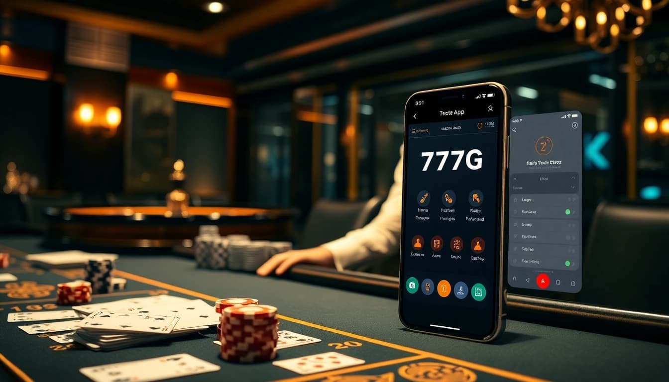 Experience the excitement of gambling with the 777g App featuring realistic casino games and betting options.