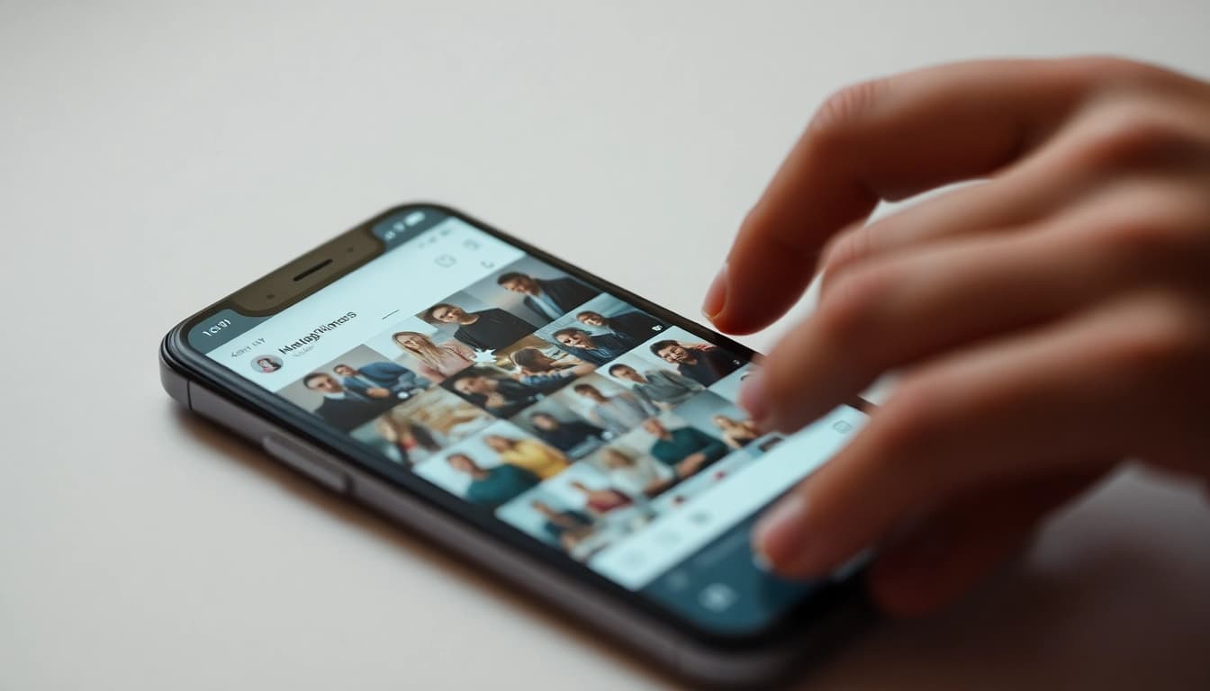 Instagram Follower kaufen visuell darstellen: Aktive Follower-Anzeige auf modernen Smartphones.