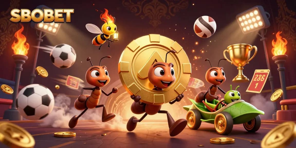 แทงบอล SBOBET และเกมพนันอื่น ๆ ในภาพสุดสนุกและมีชีวิตชีวา