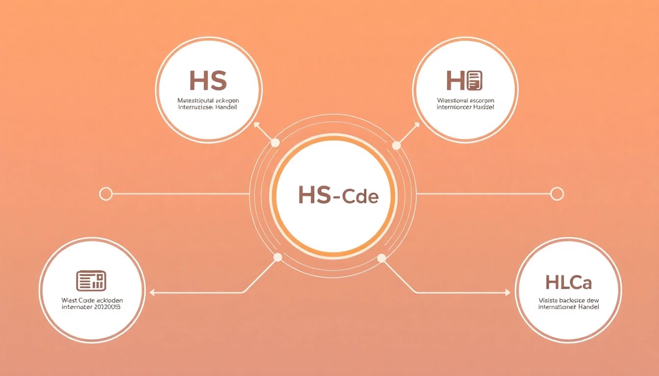 Visualisierung des HS Codes, der die Klassifikation von Handelswaren vereinfacht und standardisiert.