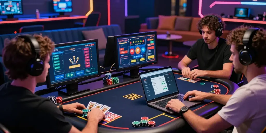 Exciting online gaming experience at https://uk88.ad/ with players enjoying various interactive betting games.