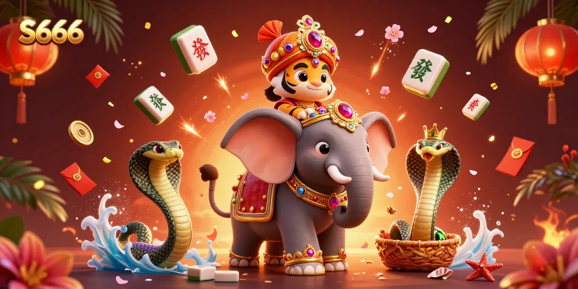 Engage in thrilling casino action at S666 with rich 3D gaming elements and vibrant characters.