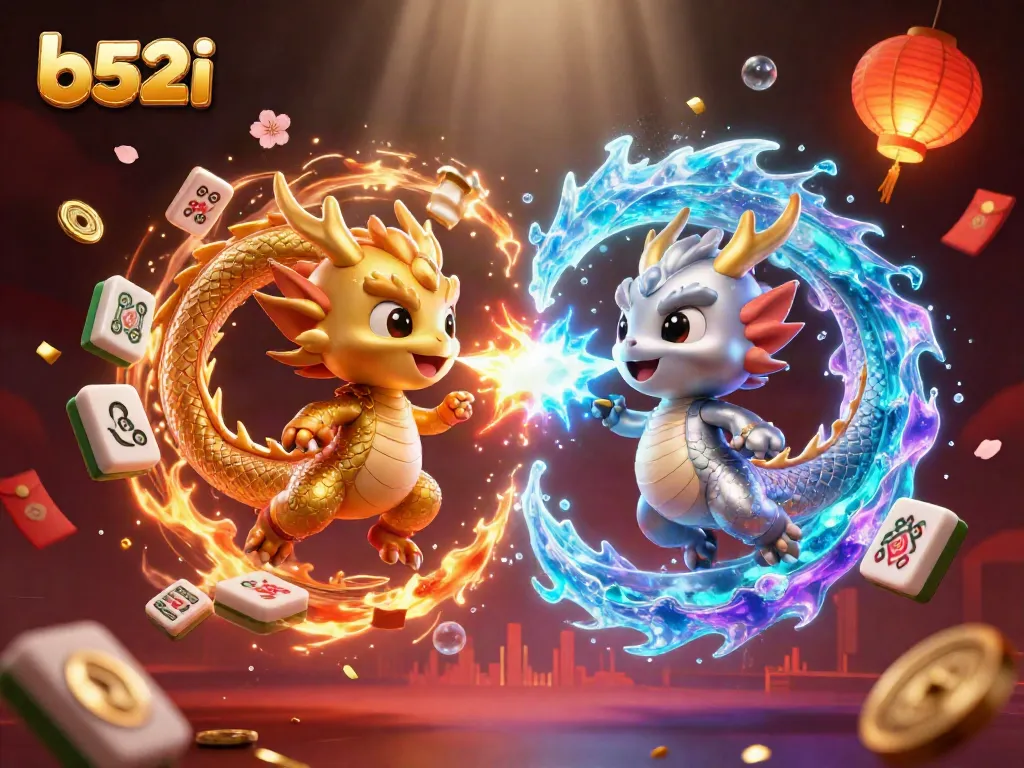 Engage in thrilling gameplay with b52i's magical casino dragons and vibrant game elements.