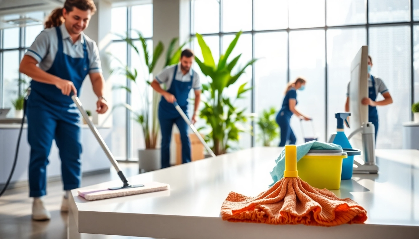 Die Gebäudereinigung Ulm sorgt für saubere Büroflächen mit professionellen Reinigungsmitarbeitern.