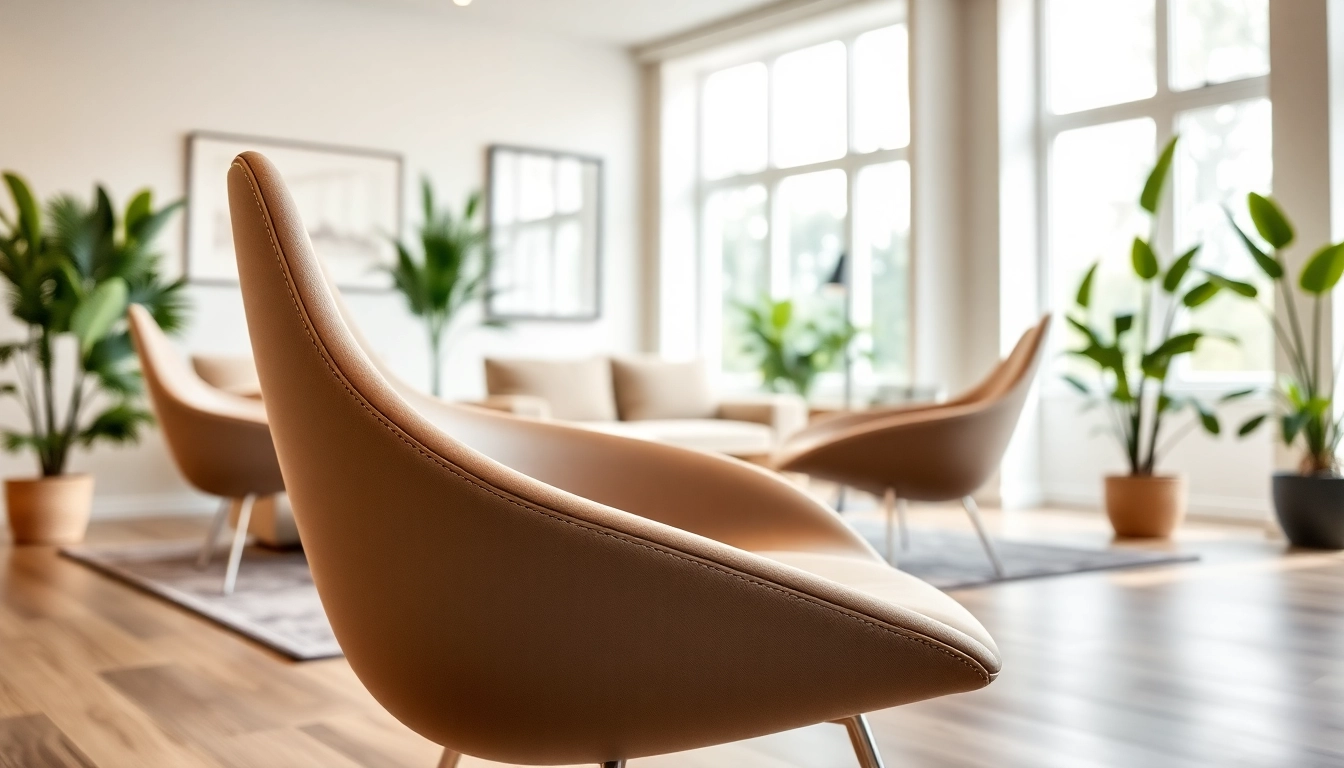 Refurbished Vitra chair featured in an elegant modern interior, showcasing design and comfort.