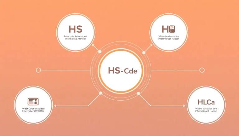 Visualisierung des HS Codes, der die Klassifikation von Handelswaren vereinfacht und standardisiert.