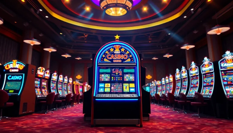 Erlebe den Casino Bonus mit attraktiven Spielautomaten in aufregendem Ambiente.