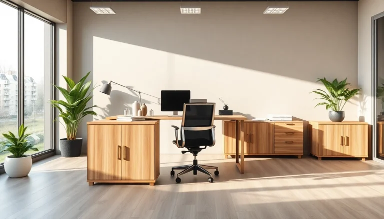 Gestalten Sie Ihr Arbeitsumfeld mit modernen Büromöbeln, die ergonomisch und stilvoll sind.