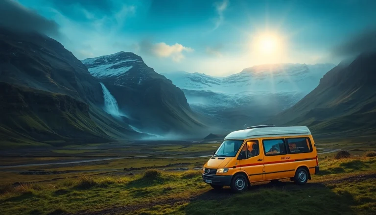 Erleben Sie eine inspirierende Reise nach Island mit eindrucksvollen Wasserfällen und dem faszinierenden Spiel der Nordlichter am Himmel.