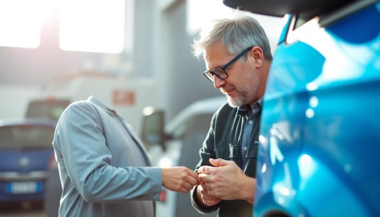 Kfz Gutachter Köln prüft ein Auto für ein professionelles Gutachten