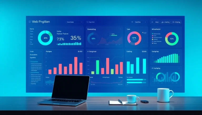 Analysieren Sie den Web-Rang Ihrer Website mit einem modernen Dashboard.