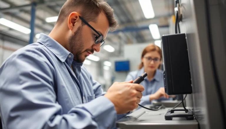 Testing of portable electrical devices, emphasizing Sicherheit bei der Prüfung ortsveränderlicher elektrischer Betriebsmittel.