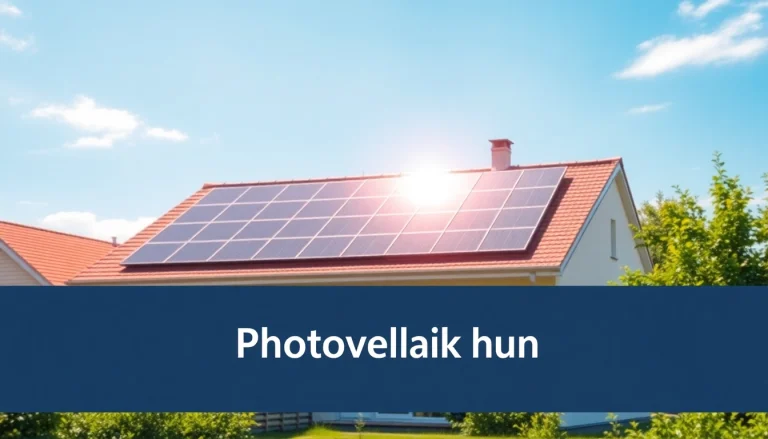 Erleben Sie die Vorteile von Photovoltaik kaufen mit einem modernen Zuhause, ausgestattet mit innovativen Solarpanels.