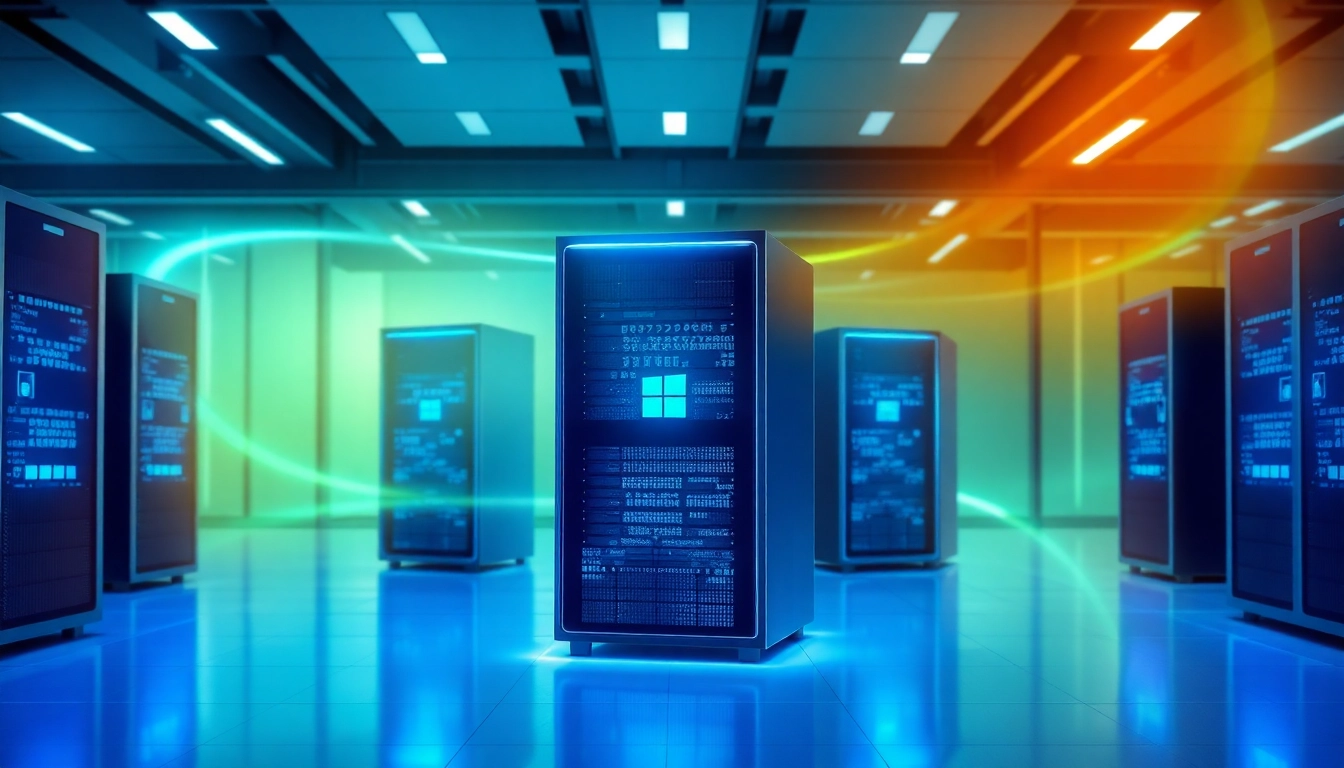 Windows Server 2022 Standard Lizenz kaufen: Hochmoderne Serverumgebung mit sicherer Vernetzung und effizienter Architektur.