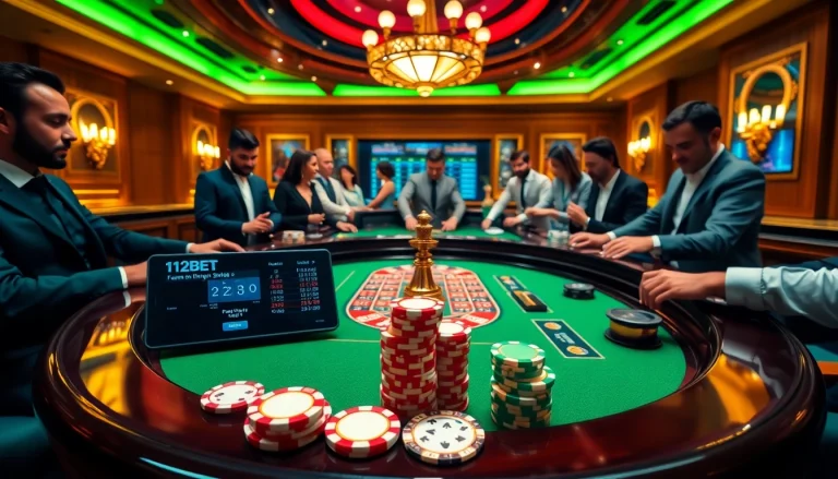 Experience the excitement of placing bets at link 12bet with vibrant casino visuals.