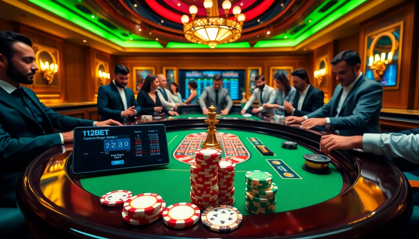 Experience the excitement of placing bets at link 12bet with vibrant casino visuals.