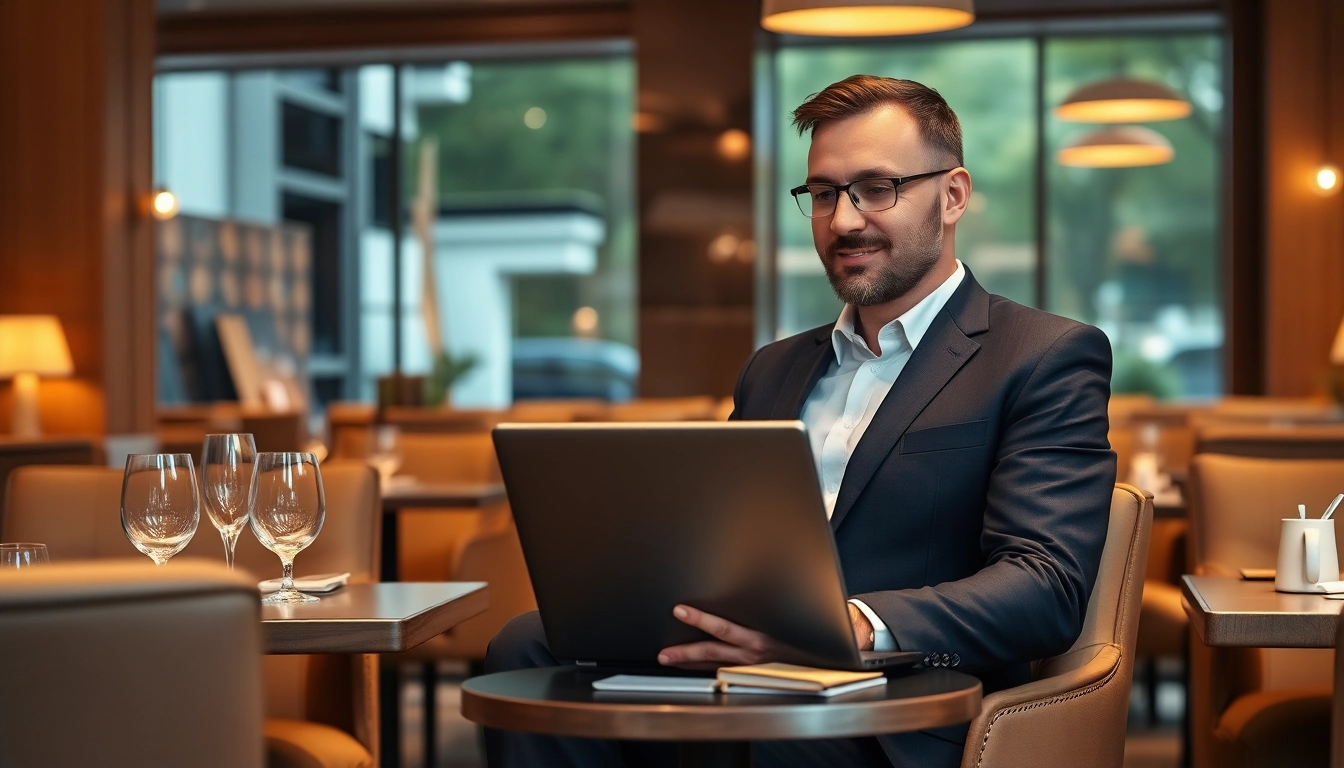 Headhunter Gastronomie bei der Talentakquise in stilvollem Restaurant.