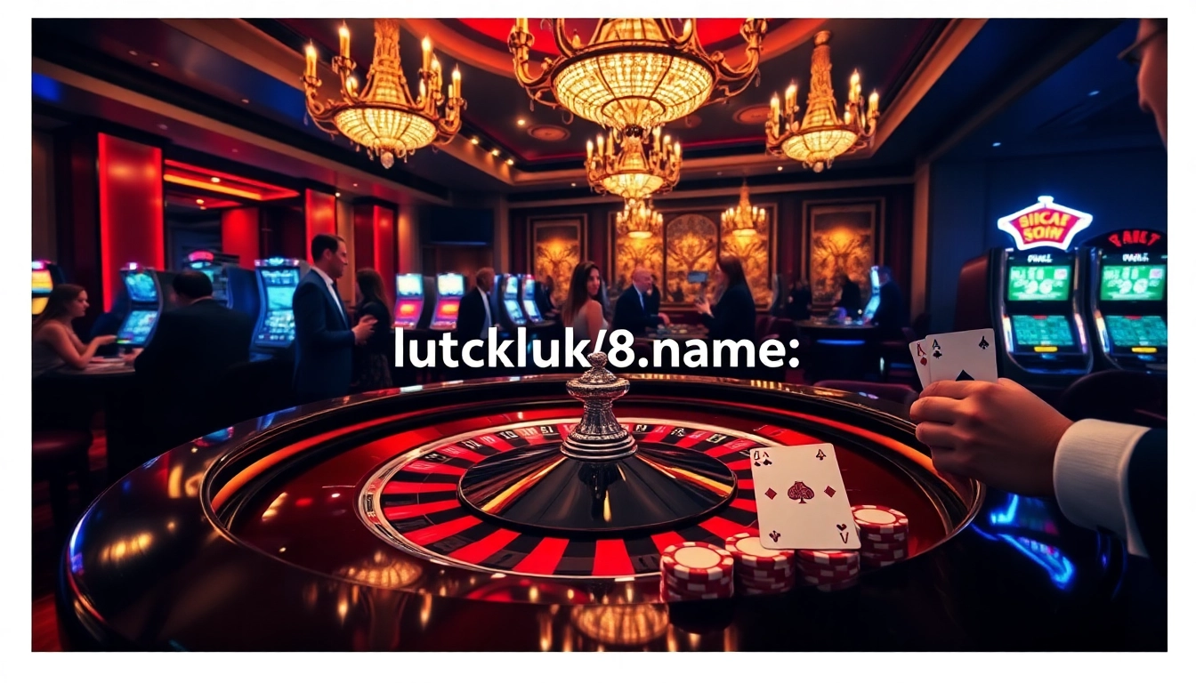 Experience the thrill of gambling at https://luck8.name/ with stunning roulette tables and luxury.