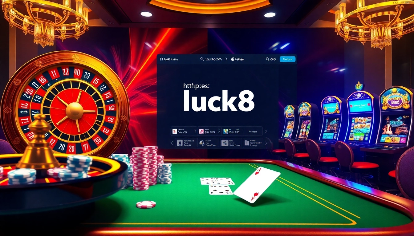 Tham gia trải nghiệm chơi game đầy hồi hộp tại https://luck8.com với những bàn casino sống động và máy xèng đầy màu sắc.