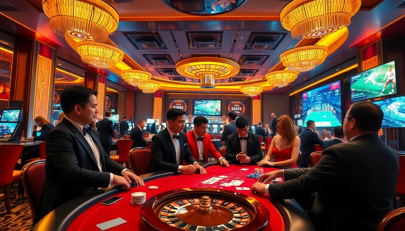 Experience the excitement of 88i nhà cái with luxurious casino visuals and engaging players.