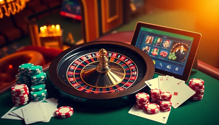 Exciting gaming experience at 88i nhà cái casino with roulette and poker elements.