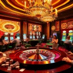 Players enjoying the thrilling casino atmosphere at RR88 with vibrant roulette and poker games.