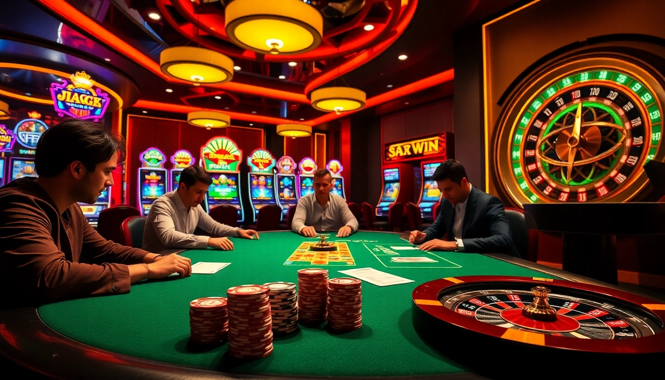 High-stakes poker at 58win featuring players engaged with strategic focus.