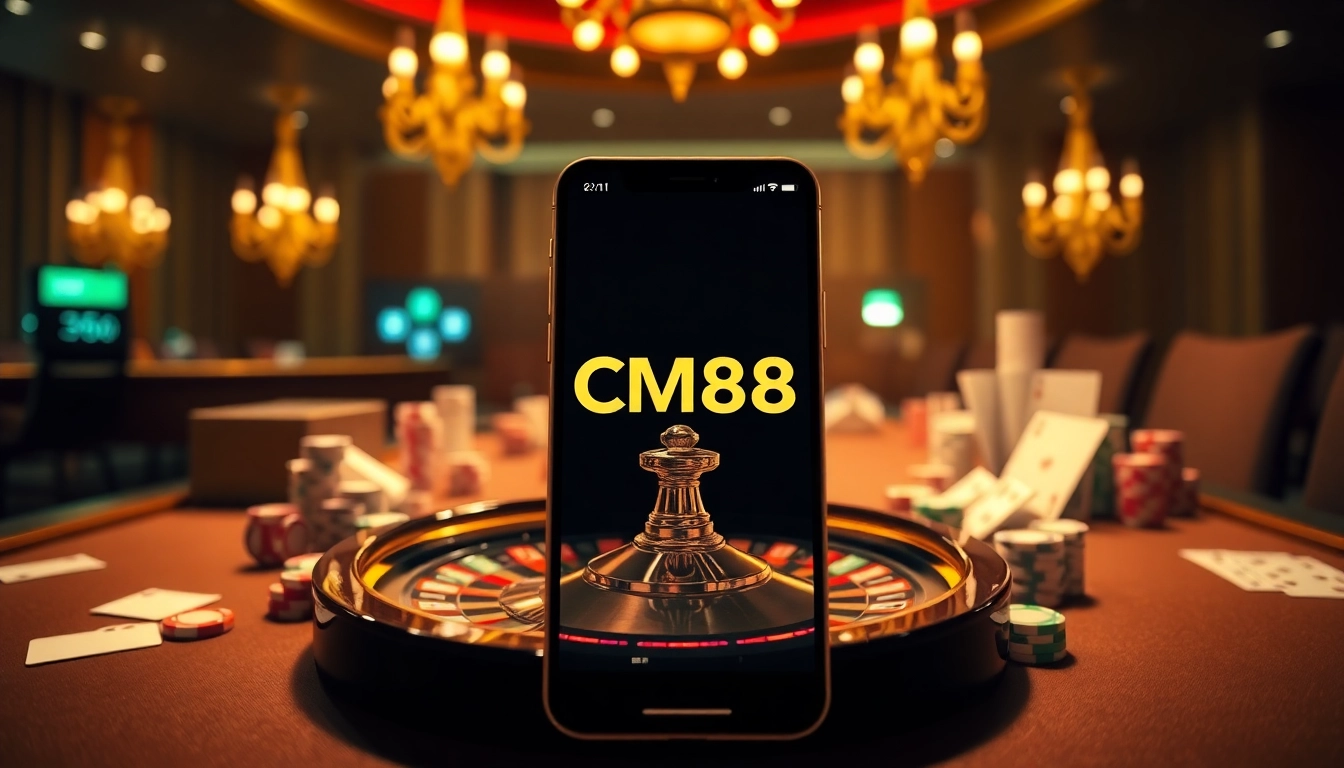 Engage with CM88 đăng nhập for a thrilling online gambling experience featuring casino elements.