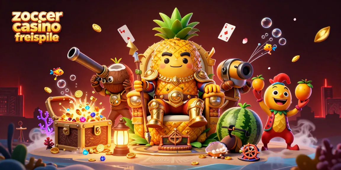 Entdecken Sie zoccer casino freispiele, während der goldene Ananas-König auf seinem Fruchthon sitzt und Gewinne feiert.