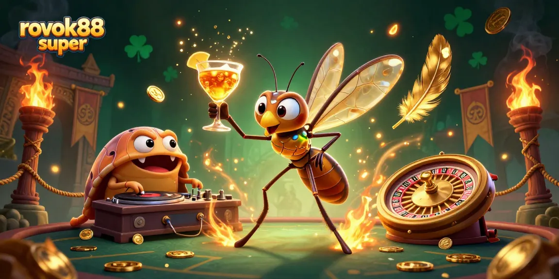 Engage with the rokok88 super casino experience featuring vibrant characters and dynamic gaming elements.